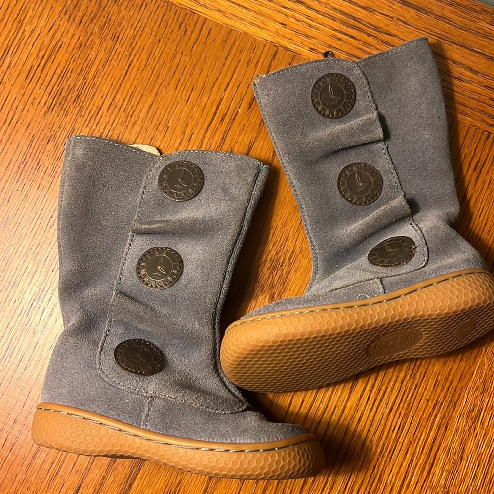 Livie and Luca size 4 toddler gray tiempo boots